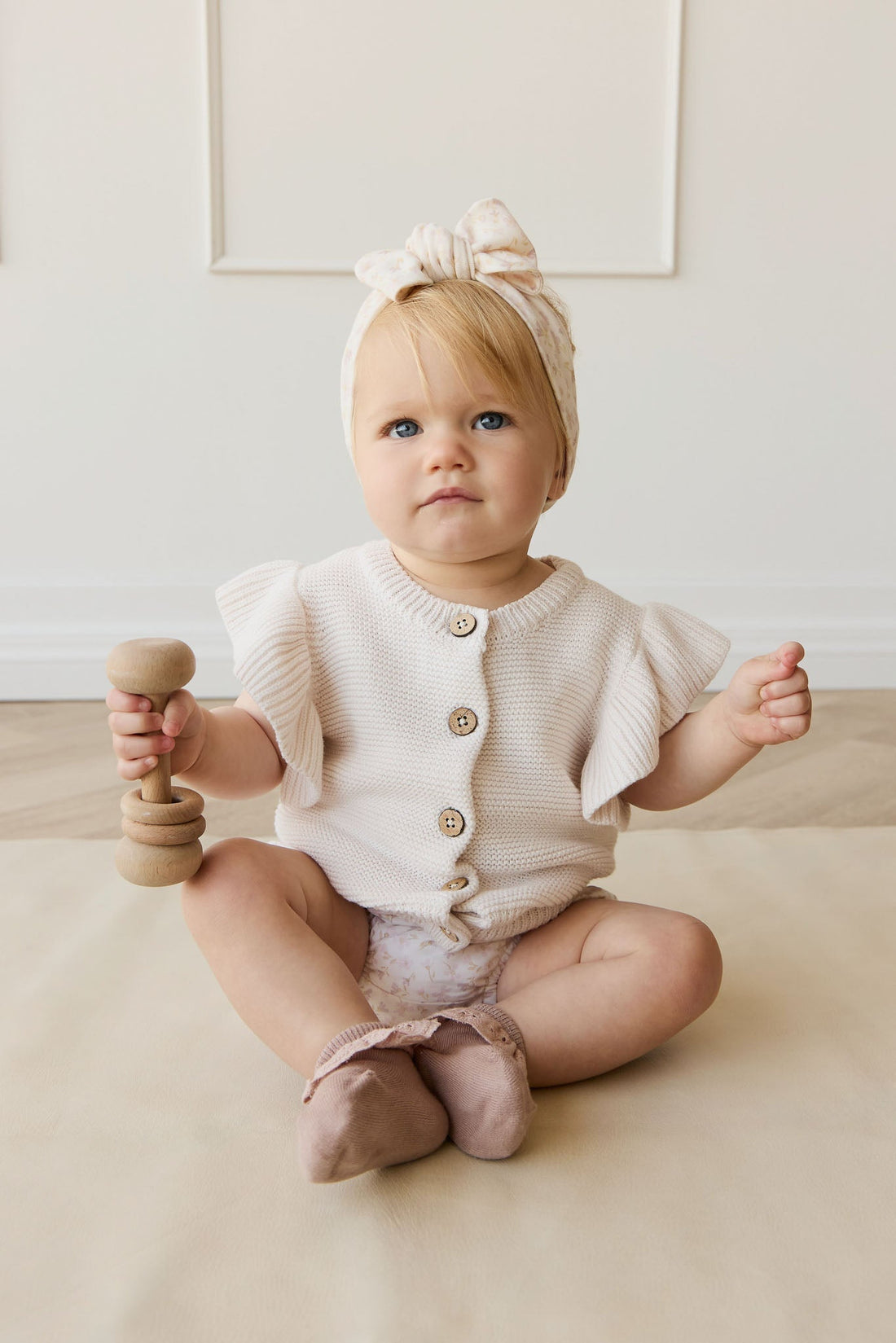 Elise Vest - Parisian Pink Childrens Vest from Jamie Kay Australia