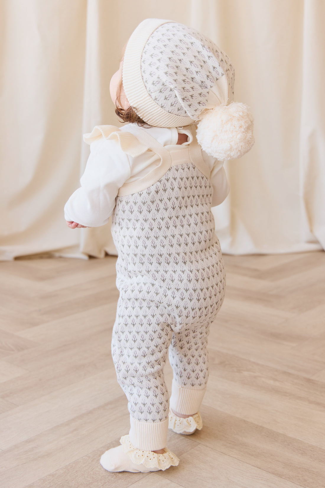 Savannah Jacquard Onepiece - Sheer Pink Childrens Onepiece from Jamie Kay Australia