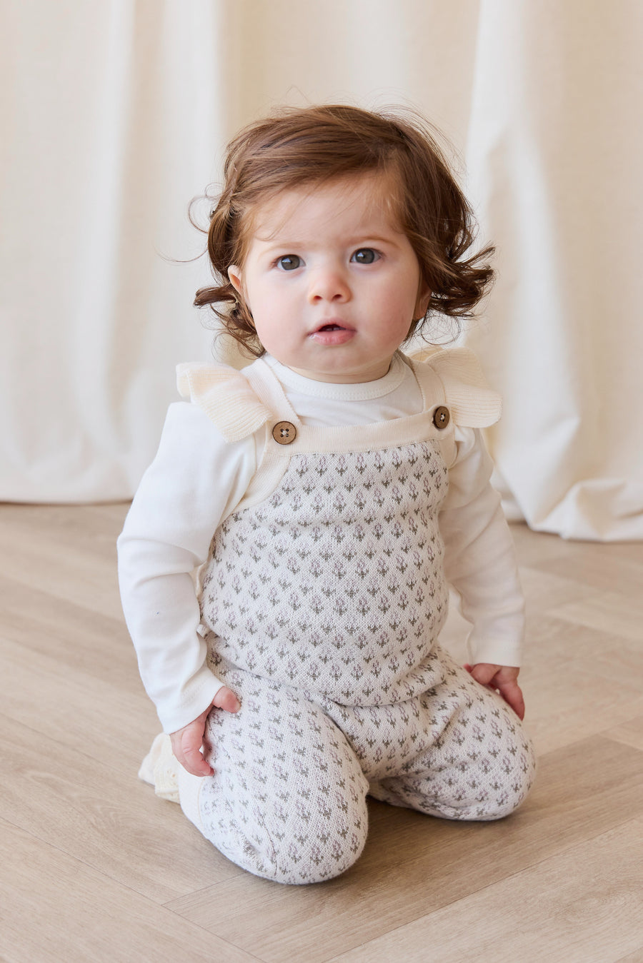 Savannah Jacquard Onepiece - Sheer Pink Childrens Onepiece from Jamie Kay Australia