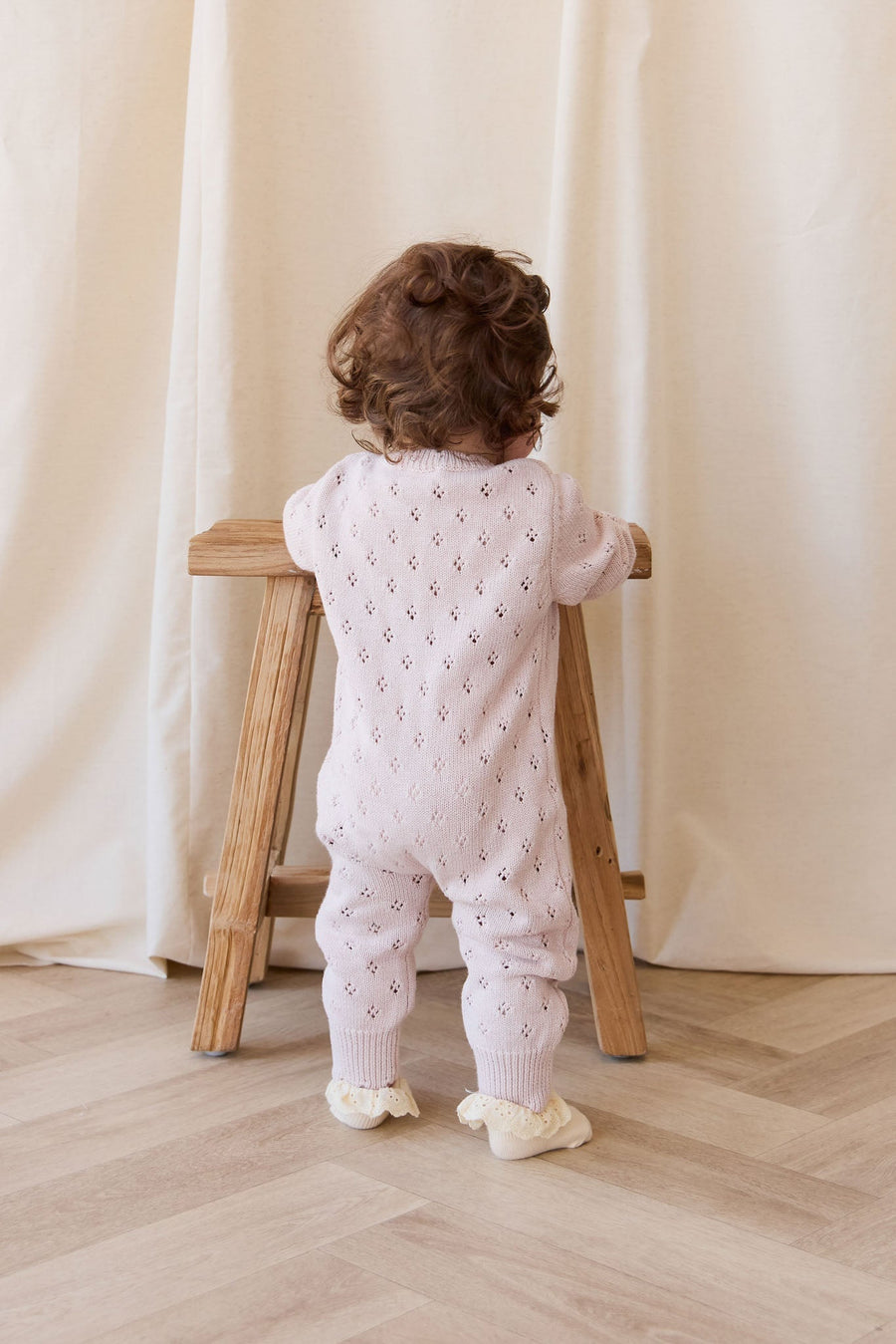 Emily Onepiece - Dusty Violet Marle Childrens Onepiece from Jamie Kay Australia