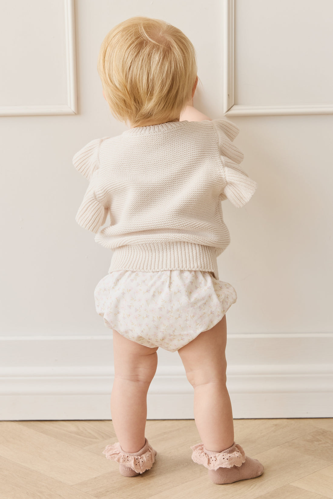 Organic Cotton Cleo Bloomer - Aries Mauve Childrens Bloomer from Jamie Kay Australia