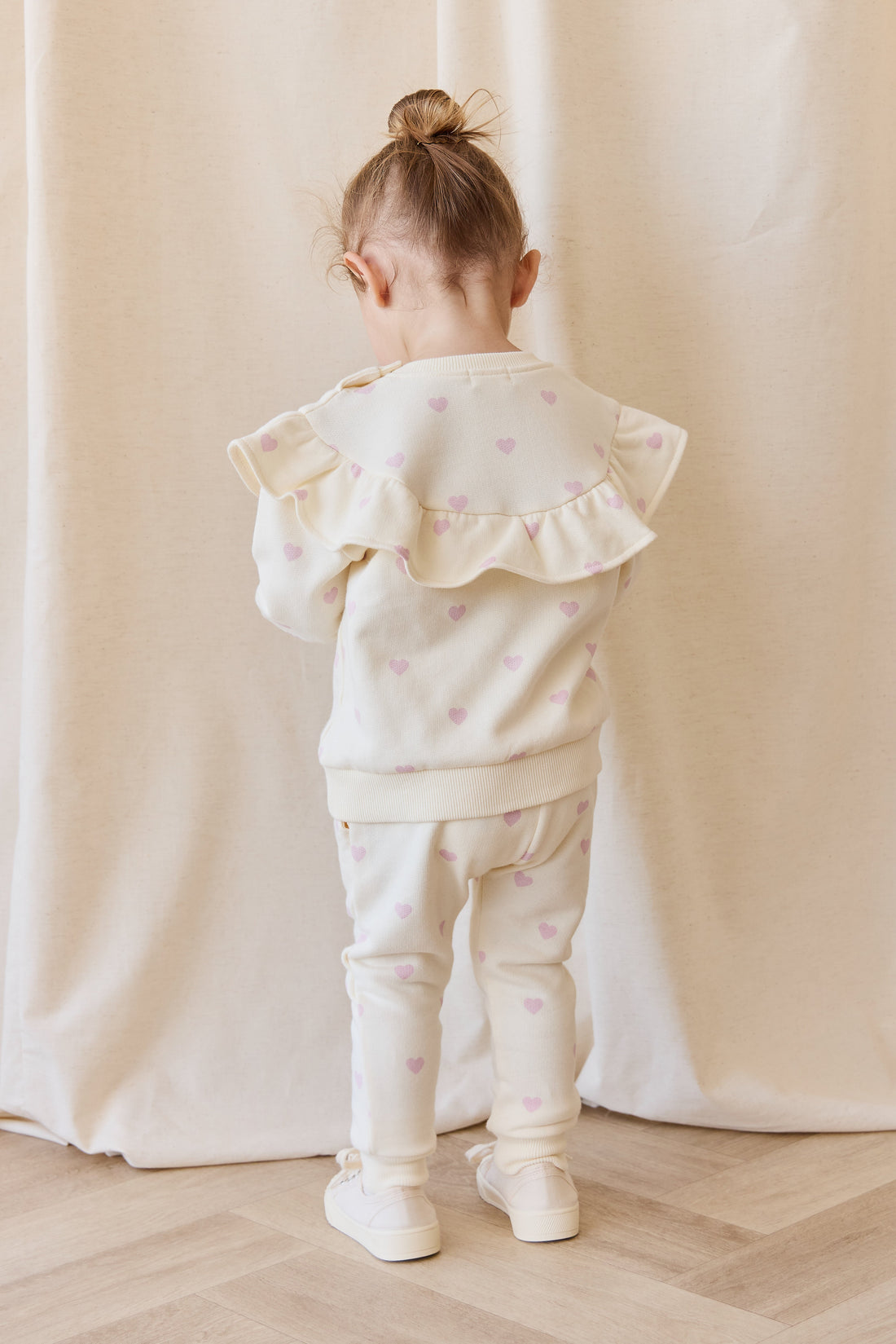 Organic Cotton Lilith Track Pant - Mon Amour Lotus Childrens Pant from Jamie Kay Australia