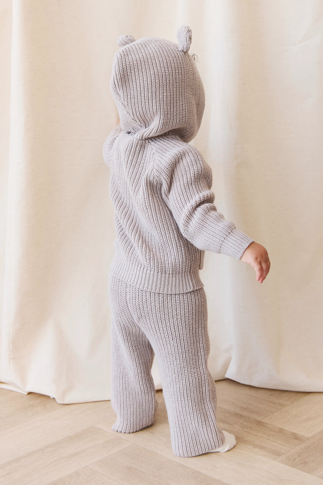 OG Morgan Knit Pant - Moleskin Marle Childrens Pant from Jamie Kay Australia