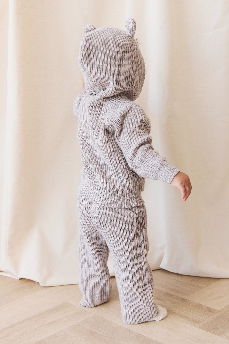 OG Morgan Knit Pant - Moleskin Marle Childrens Pant from Jamie Kay Australia