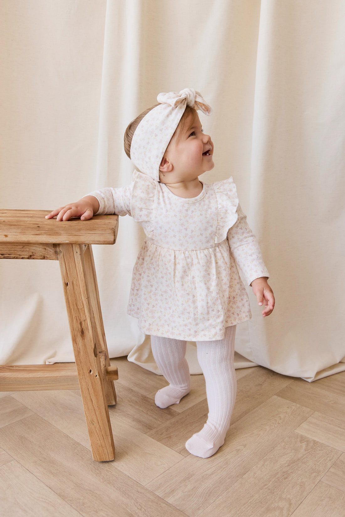 Organic Cotton Vivienne Playsuit - Aries Mauve Childrens Playsuit from Jamie Kay Australia