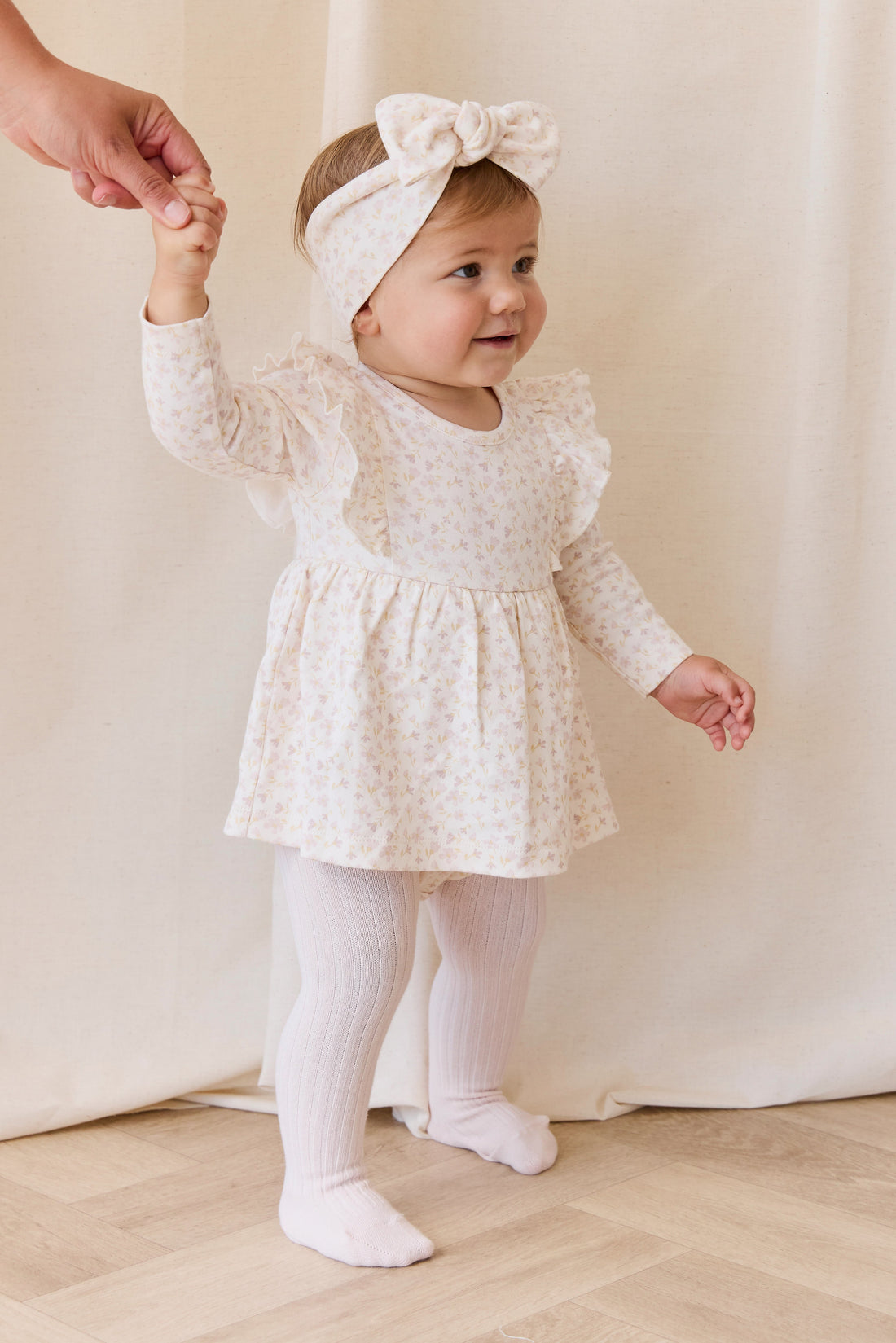 Organic Cotton Vivienne Playsuit - Aries Mauve Childrens Playsuit from Jamie Kay Australia