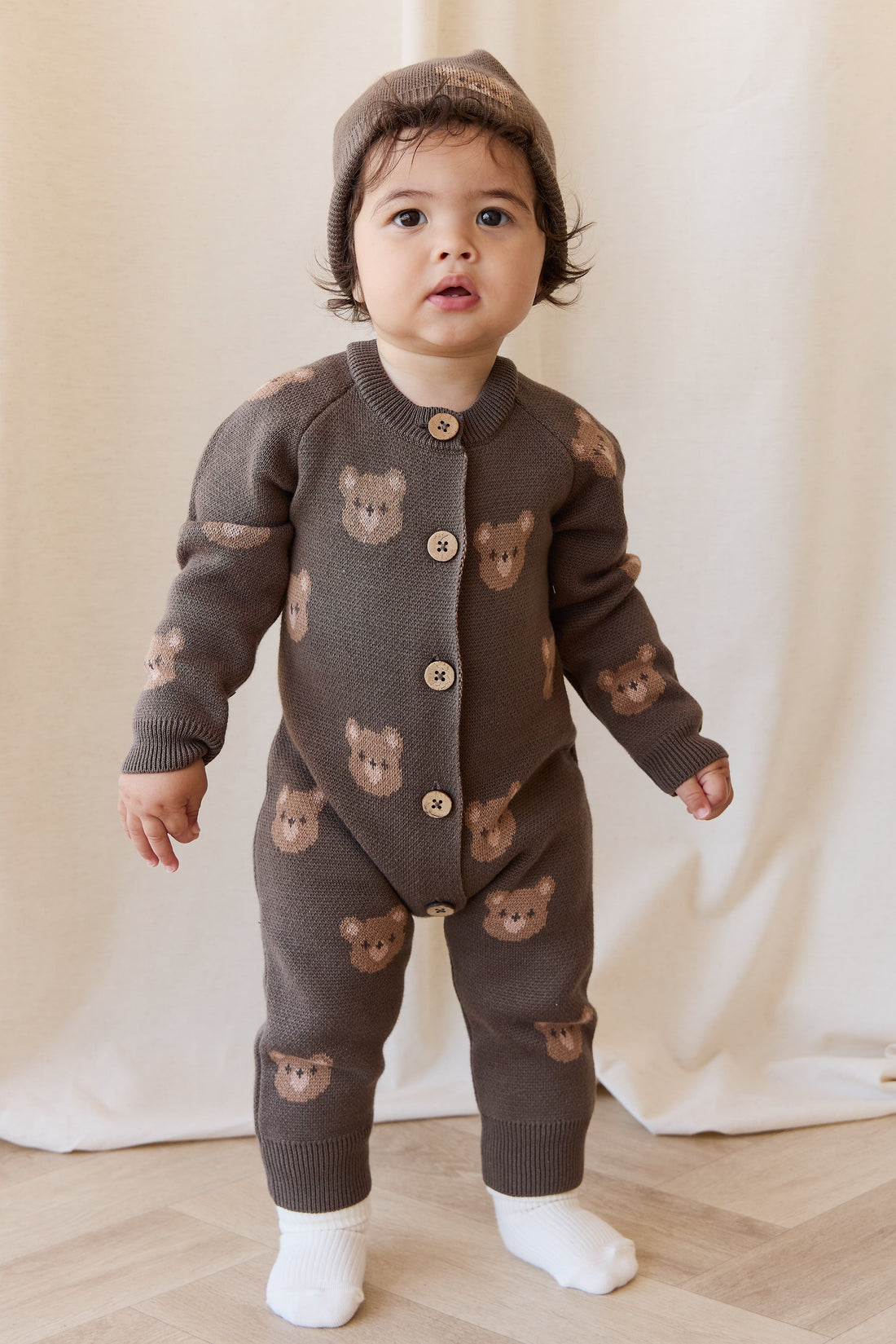 Marlow Onepiece - Bobbie Bear Canteen Childrens Onepiece from Jamie Kay Australia