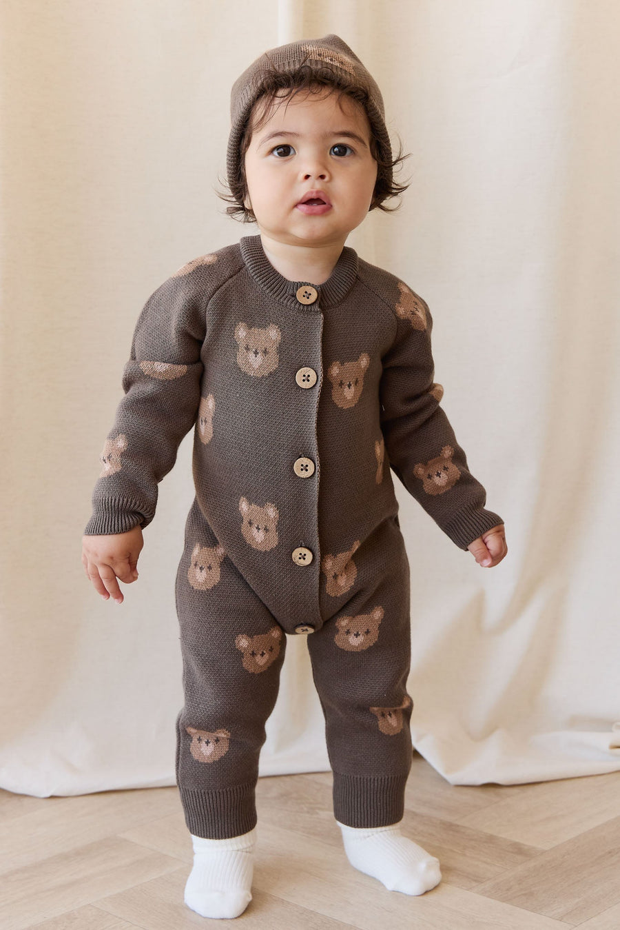 Marlow Onepiece - Bobbie Bear Canteen Childrens Onepiece from Jamie Kay Australia
