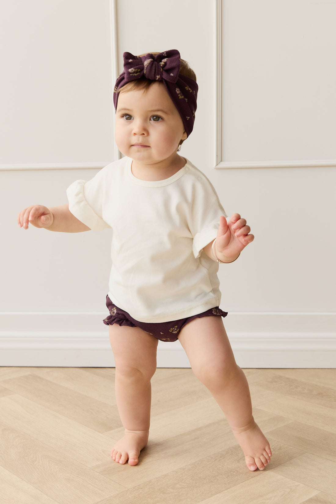 Pima Cotton Antoinette Top - Parchment Childrens Top from Jamie Kay Australia