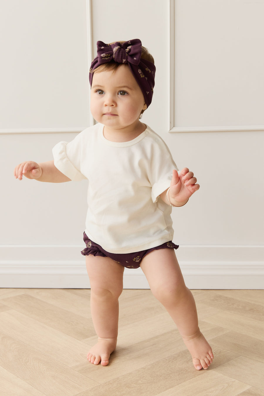 Pima Cotton Antoinette Top - Parchment Childrens Top from Jamie Kay Australia