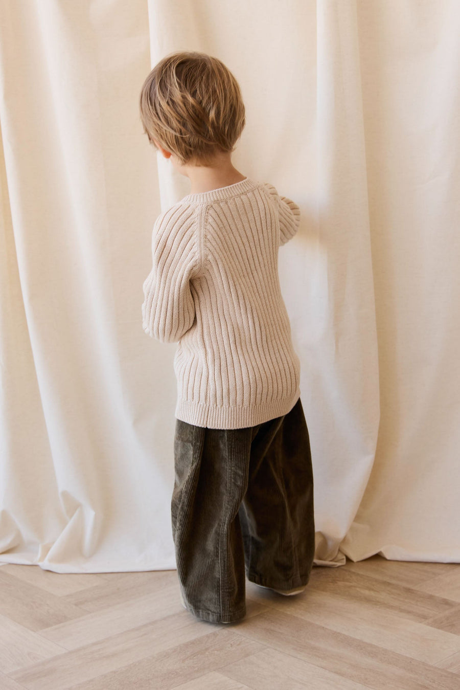 Nathaniel Jumper - Oatmeal Marle Childrens Jumper from Jamie Kay Australia