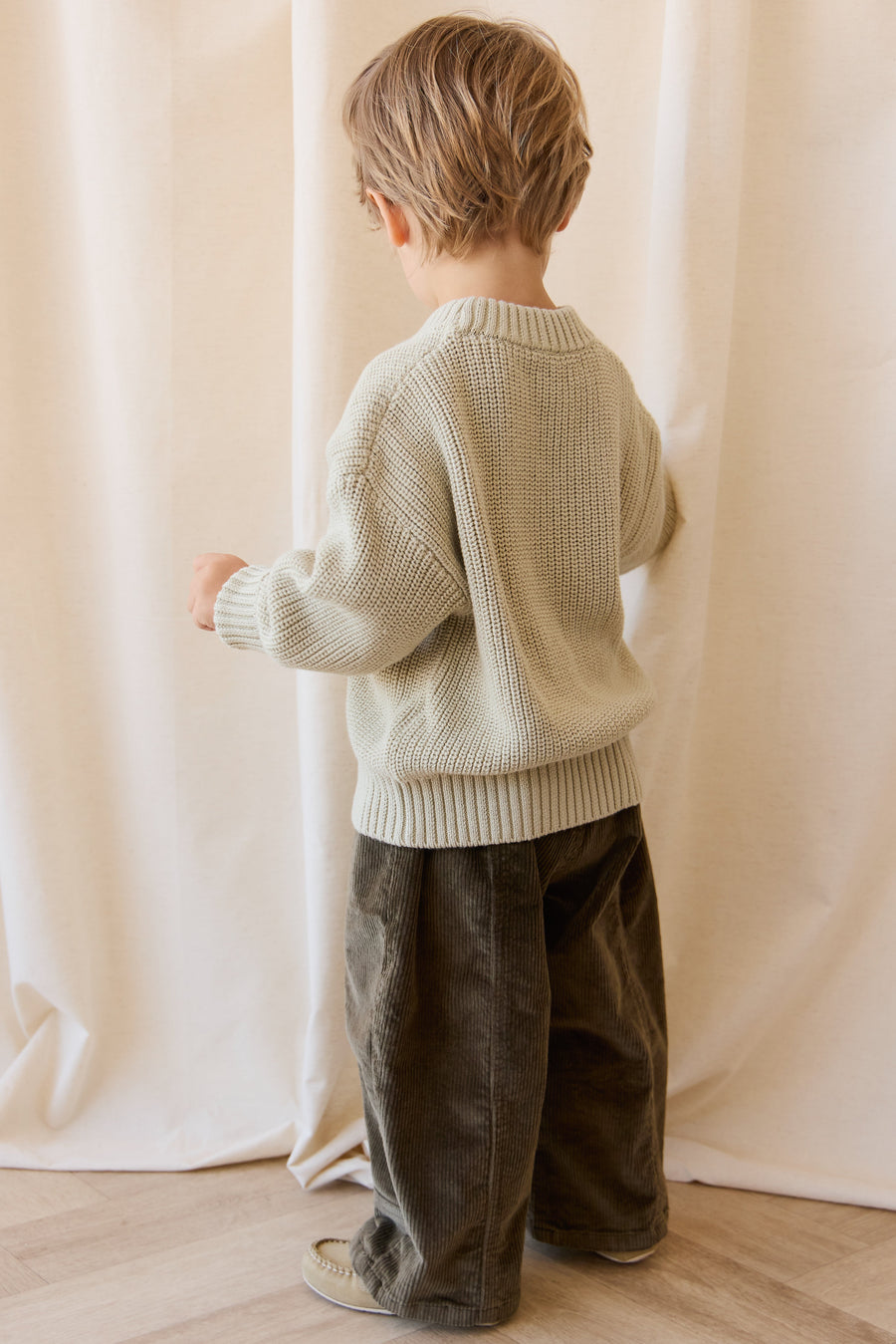 Johan Jumper - Sandy Brown Childrens Jumper from Jamie Kay Australia
