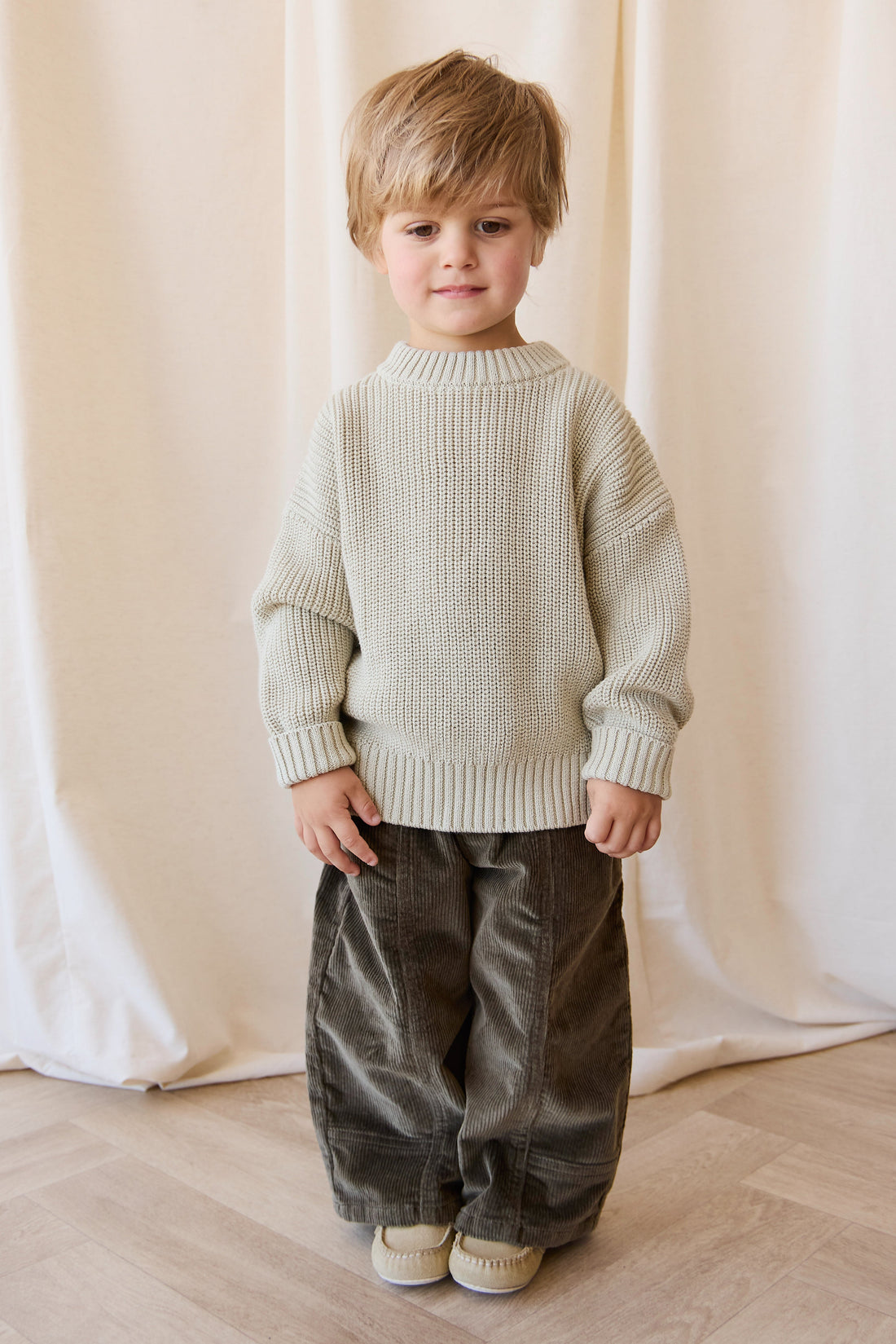 Johan Jumper - Sandy Brown Childrens Jumper from Jamie Kay Australia