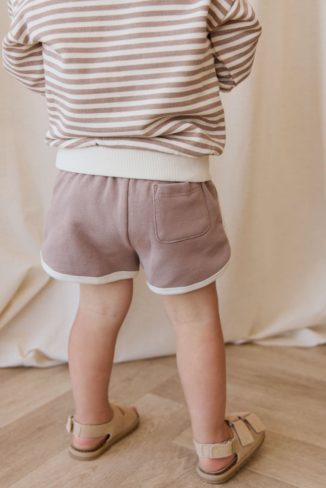 Organic Cotton Eric Short - Carven Clay Childrens Short from Jamie Kay Australia