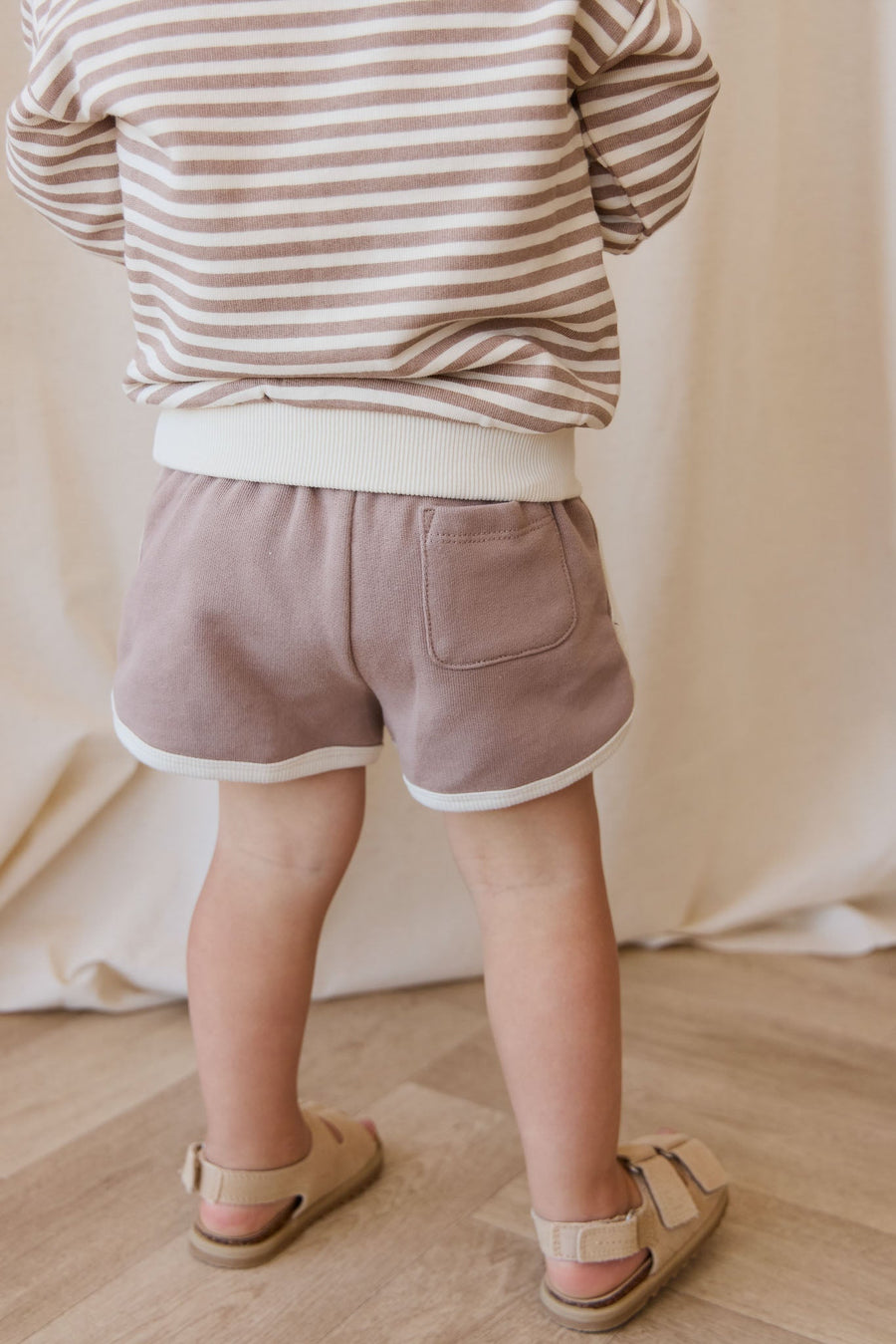 Organic Cotton Eric Short - Carven Clay Childrens Short from Jamie Kay Australia