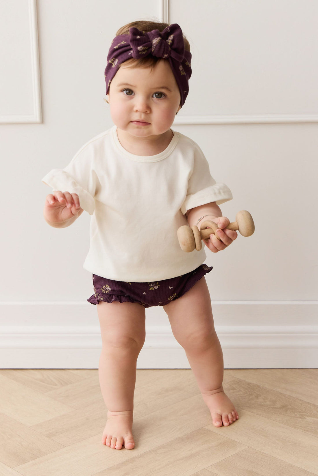 Pima Cotton Antoinette Top - Parchment Childrens Top from Jamie Kay Australia