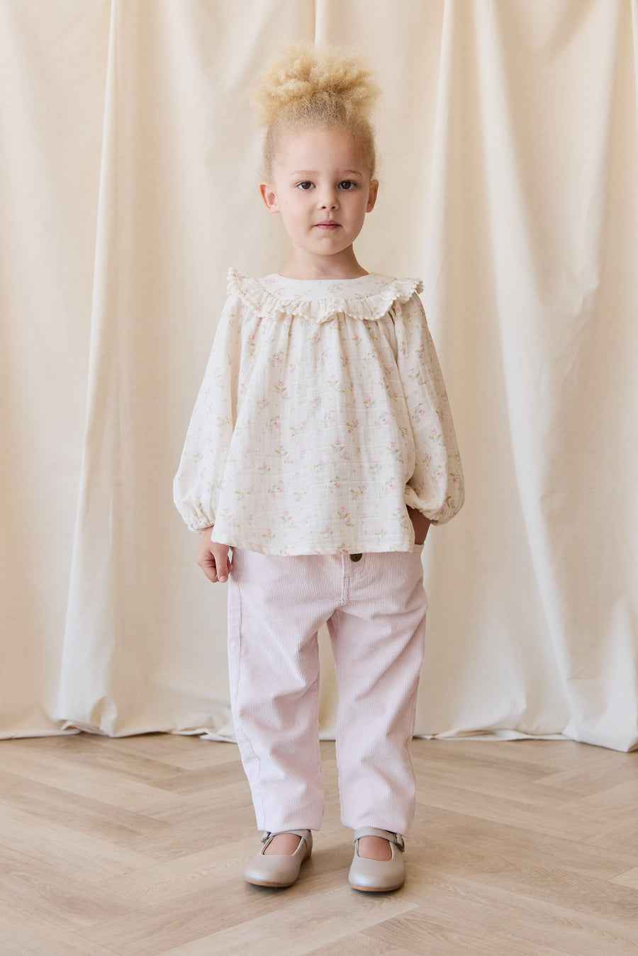 Briella Pant - Soft Misty Rose Childrens Pant from Jamie Kay Australia