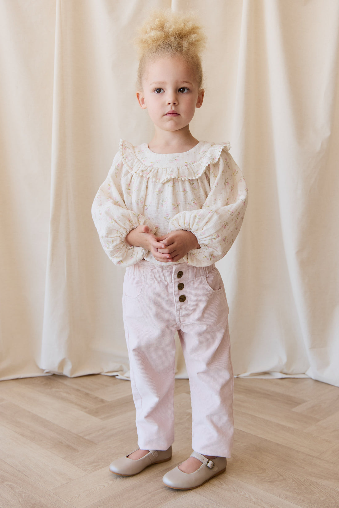 Briella Pant - Soft Misty Rose Childrens Pant from Jamie Kay Australia