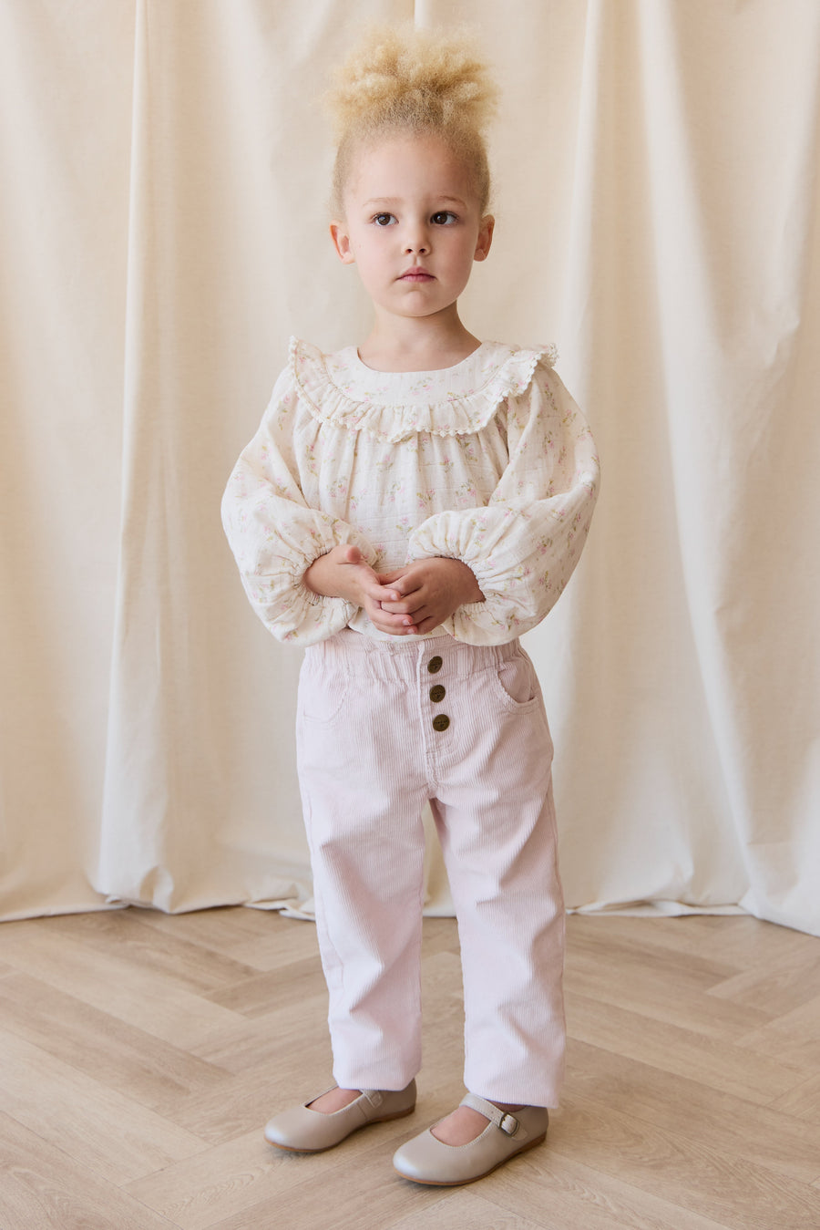 Briella Pant - Soft Misty Rose Childrens Pant from Jamie Kay Australia