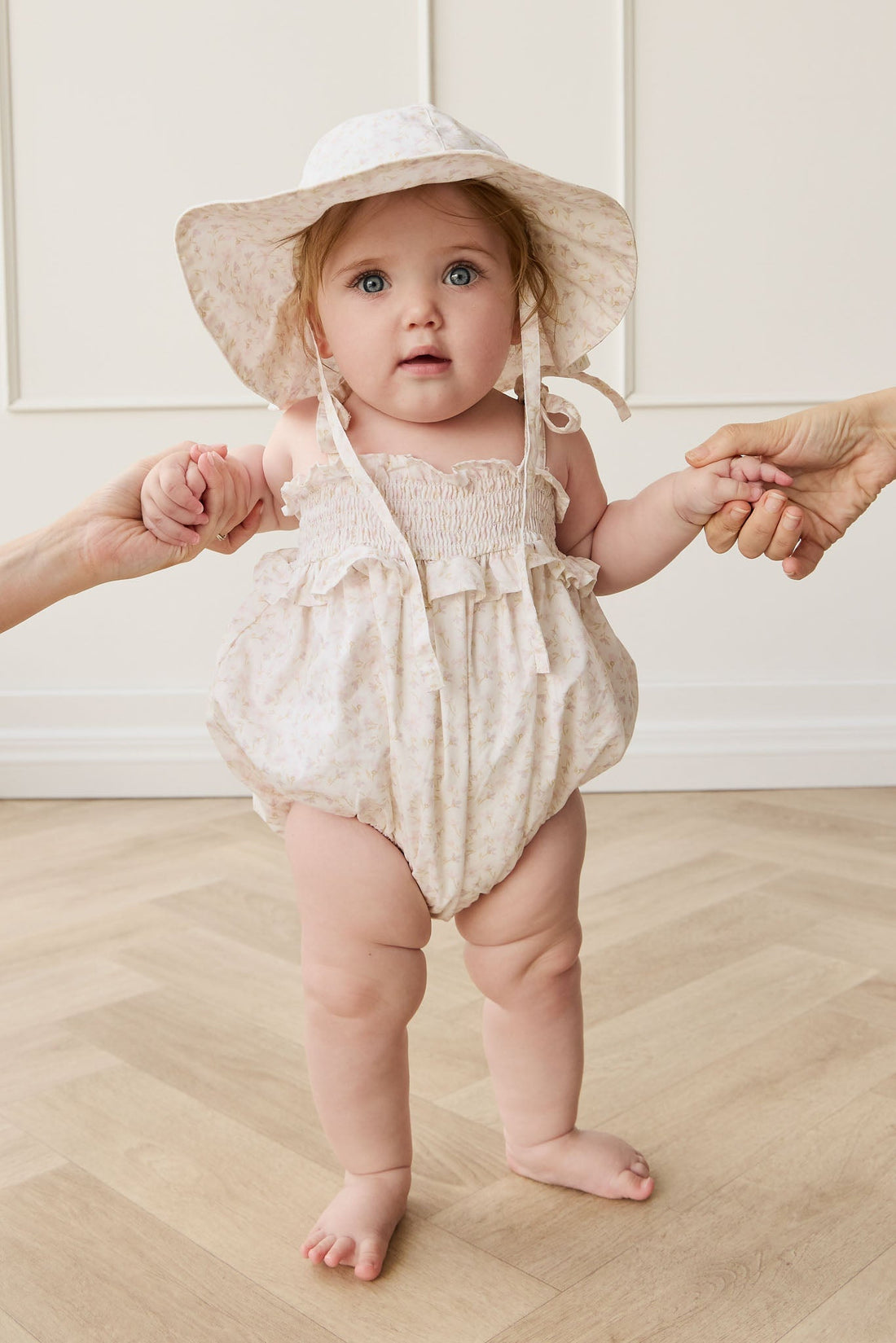 Organic Cotton Noelle Hat - Aries Mauve Childrens Hat from Jamie Kay Australia