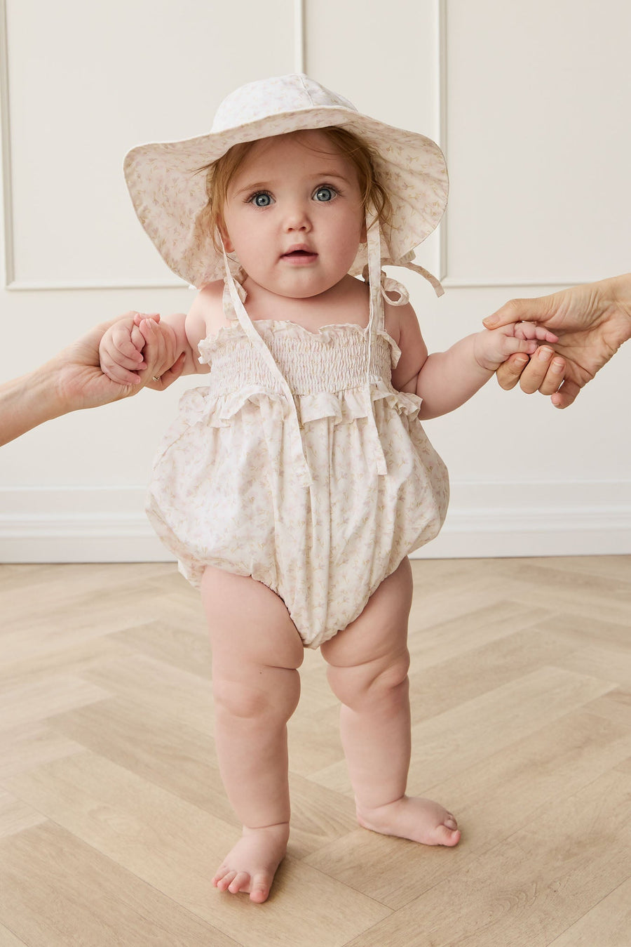 Organic Cotton Noelle Hat - Aries Mauve Childrens Hat from Jamie Kay Australia