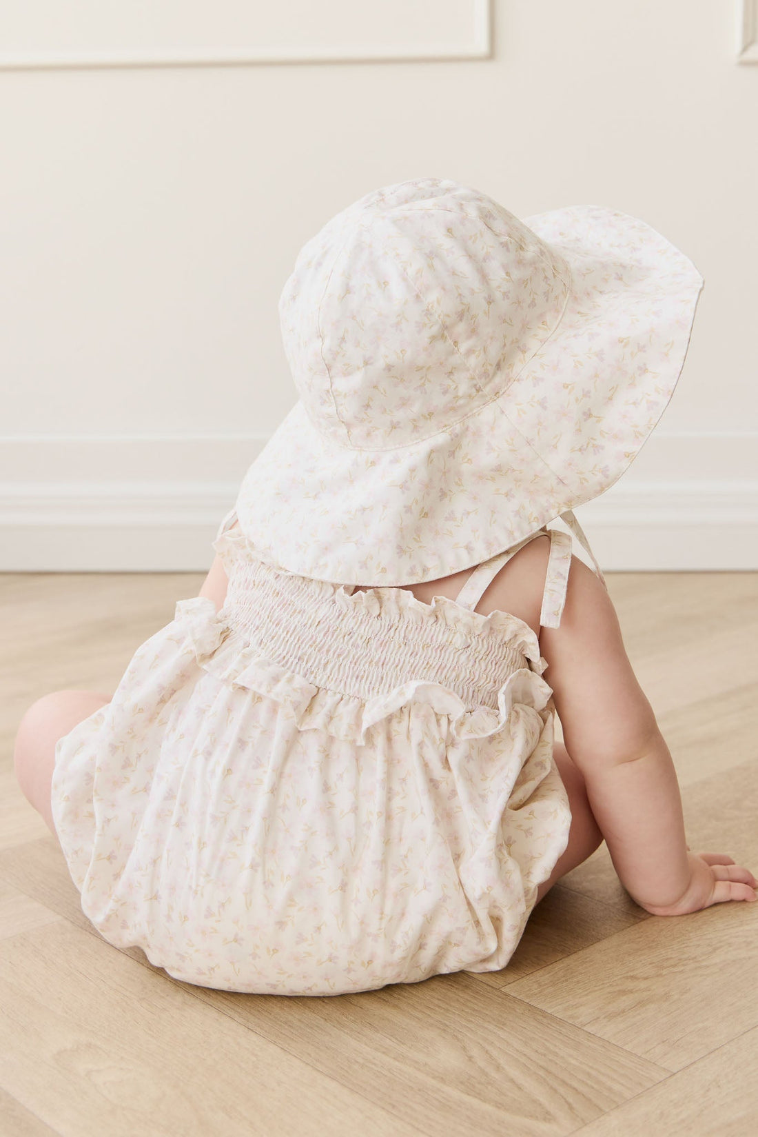 Organic Cotton Noelle Hat - Aries Mauve Childrens Hat from Jamie Kay Australia
