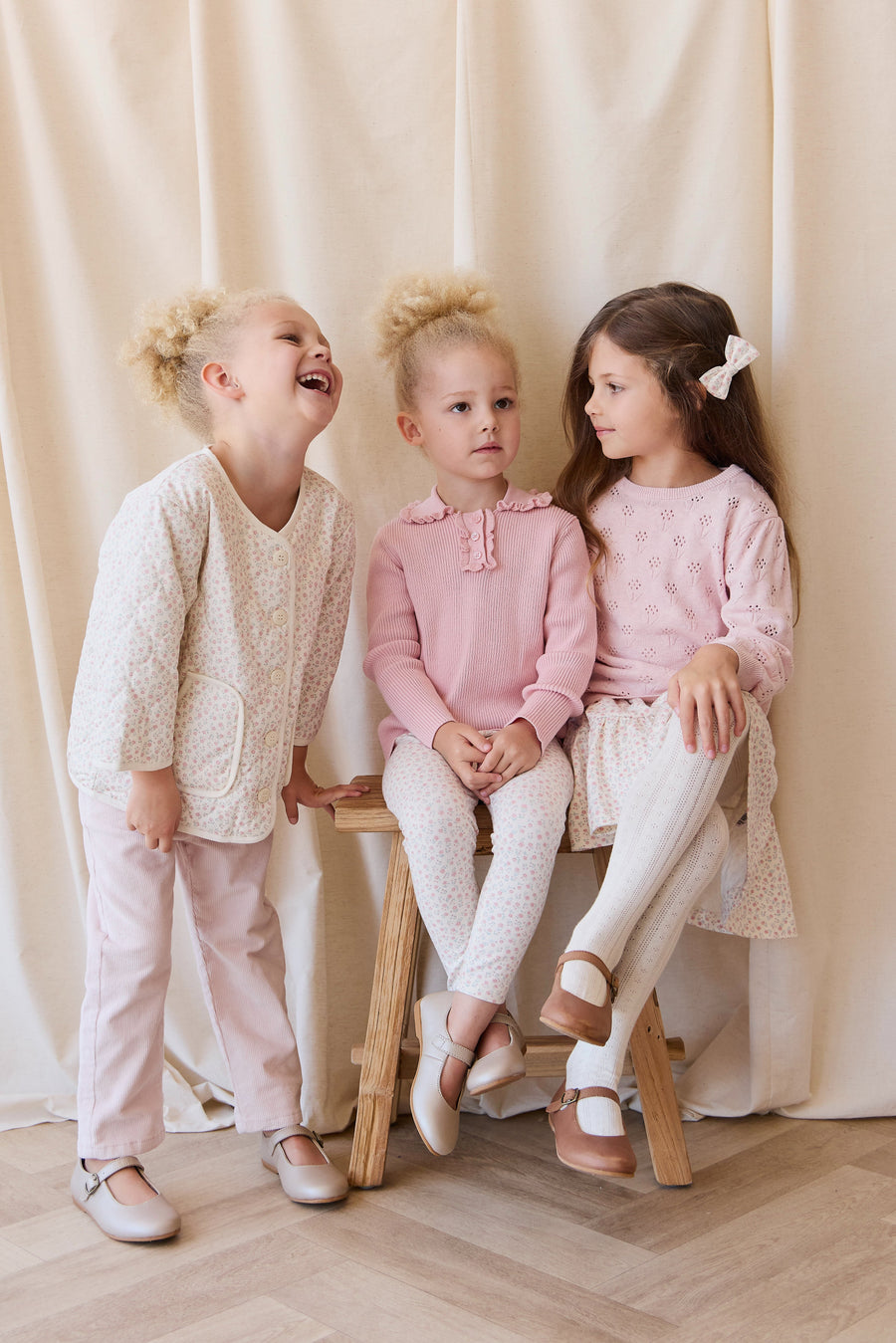 Antoinette Jumper - Marshmellow Marle Childrens Jumper from Jamie Kay Australia