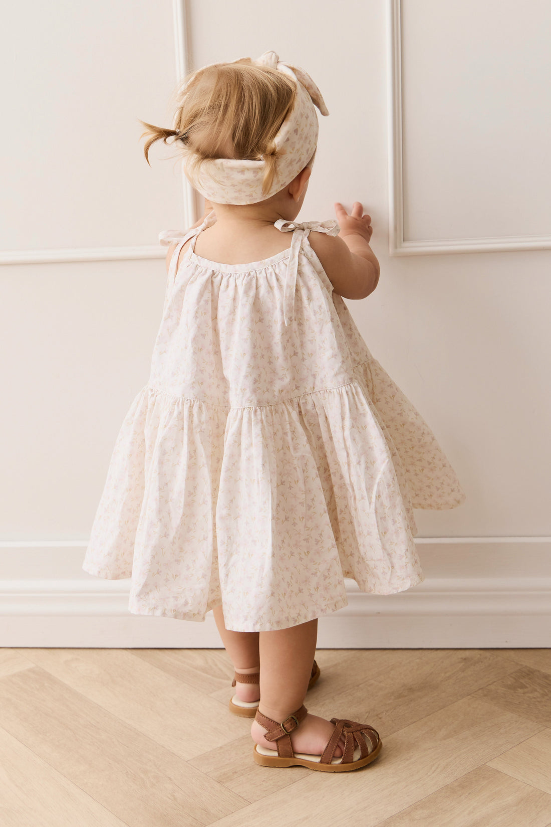 Organic Cotton Winnie Dress - Aries Mauve Childrens Dress from Jamie Kay Australia