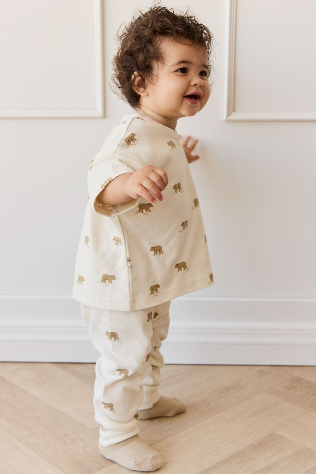 Pima Cotton Wesley Pant - Cub Walk Samoyed Childrens Pant from Jamie Kay Australia