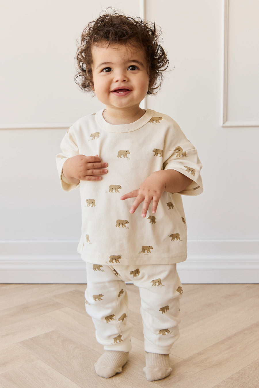 Pima Cotton Wesley Pant - Cub Walk Samoyed Childrens Pant from Jamie Kay Australia