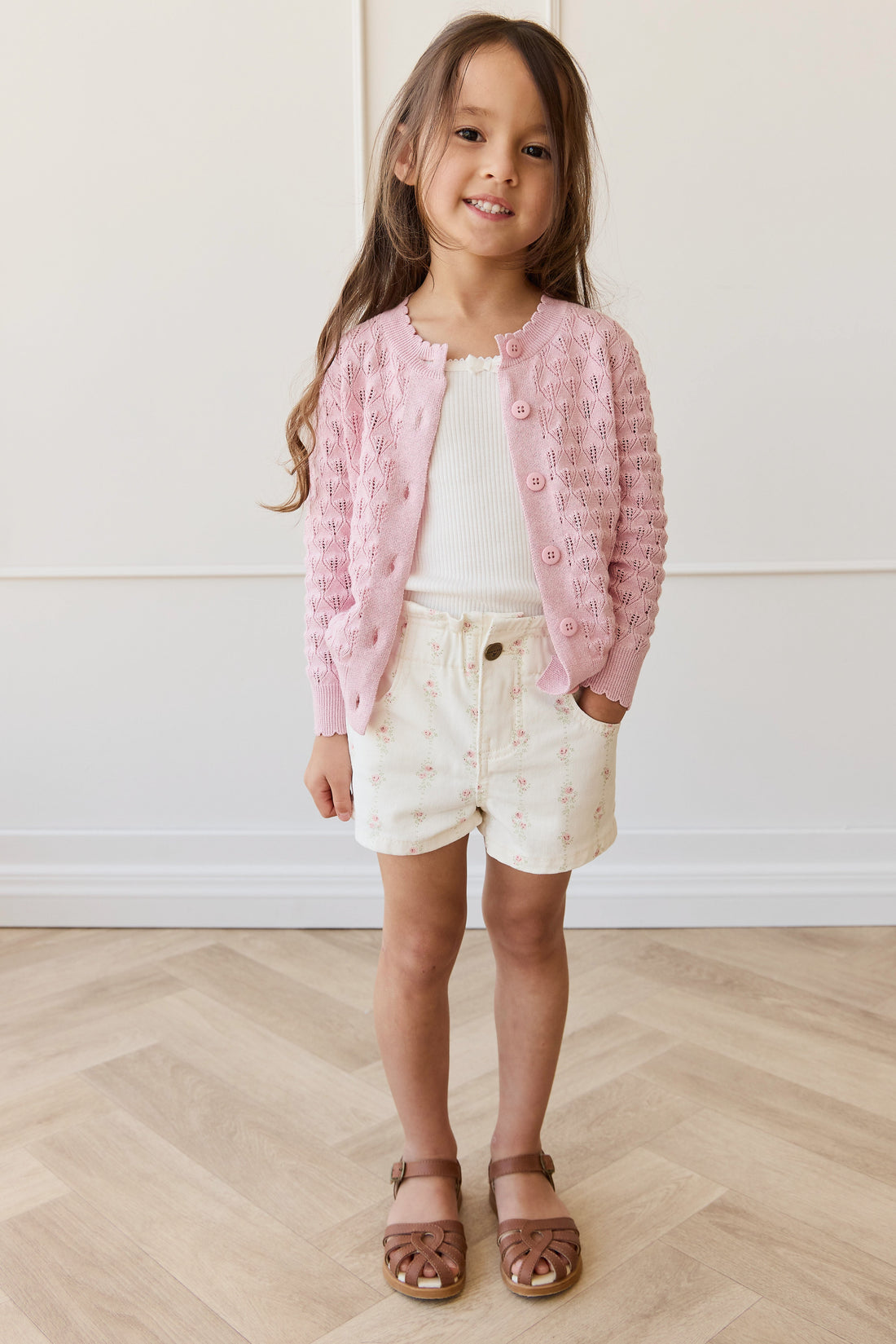 Kara Short - Rose Trail Childrens Short from Jamie Kay NZ