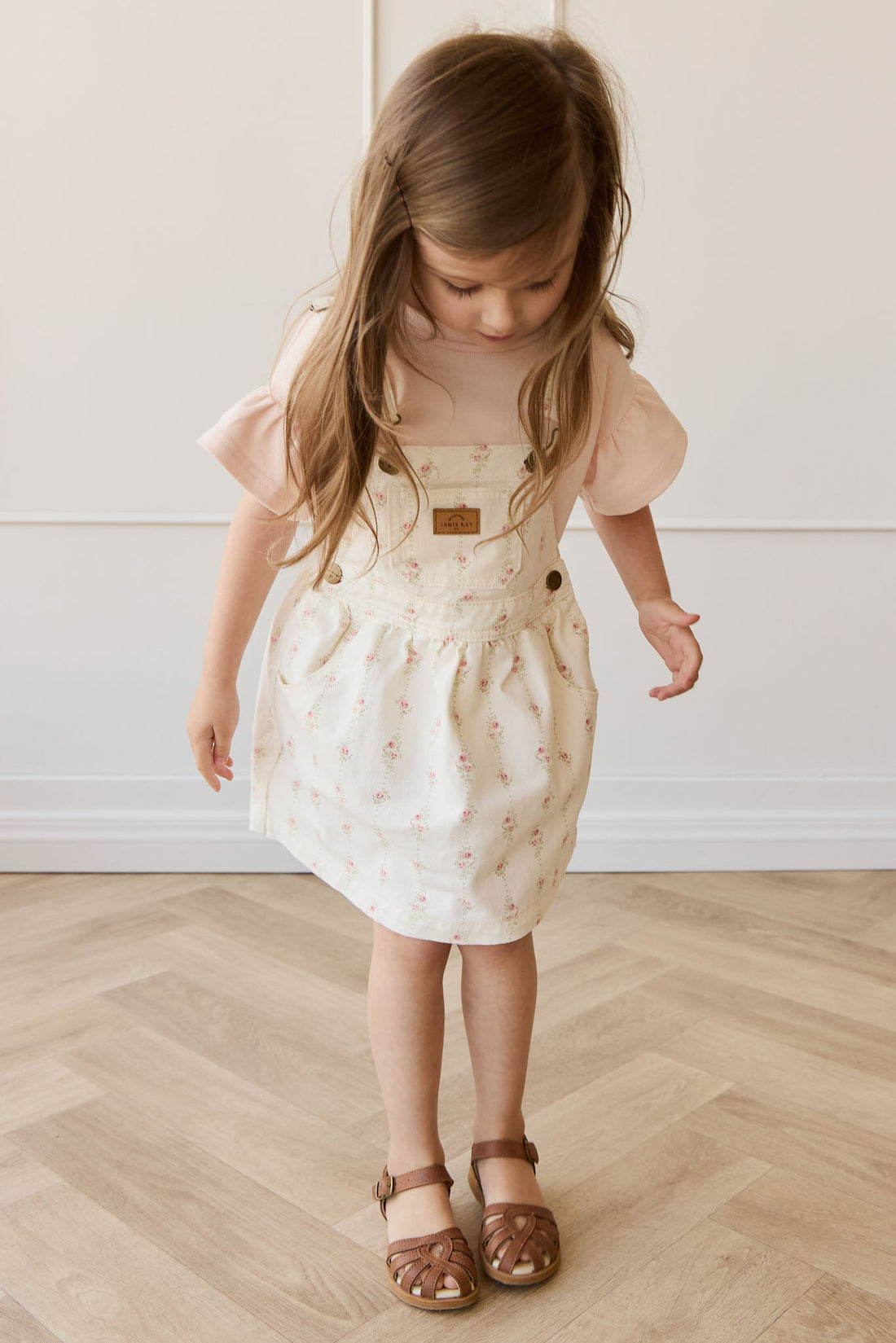 Norah Overall Dress - Rose Trail Childrens Overall from Jamie Kay Australia