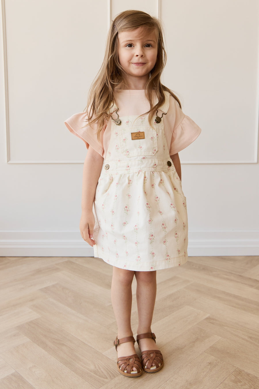 Norah Overall Dress - Rose Trail Childrens Overall from Jamie Kay Australia
