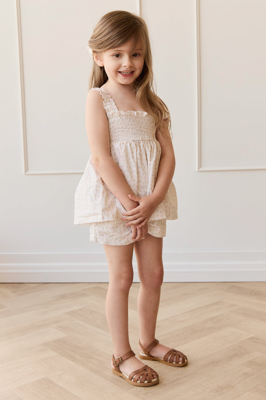 Organic Cotton Tiana Top - Aries Mauve Childrens Top from Jamie Kay Australia