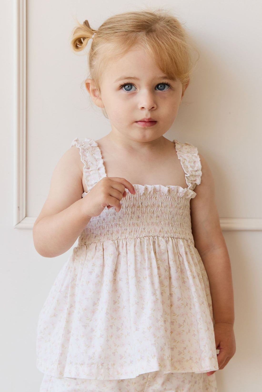 Organic Cotton Tiana Top - Aries Mauve Childrens Top from Jamie Kay Australia
