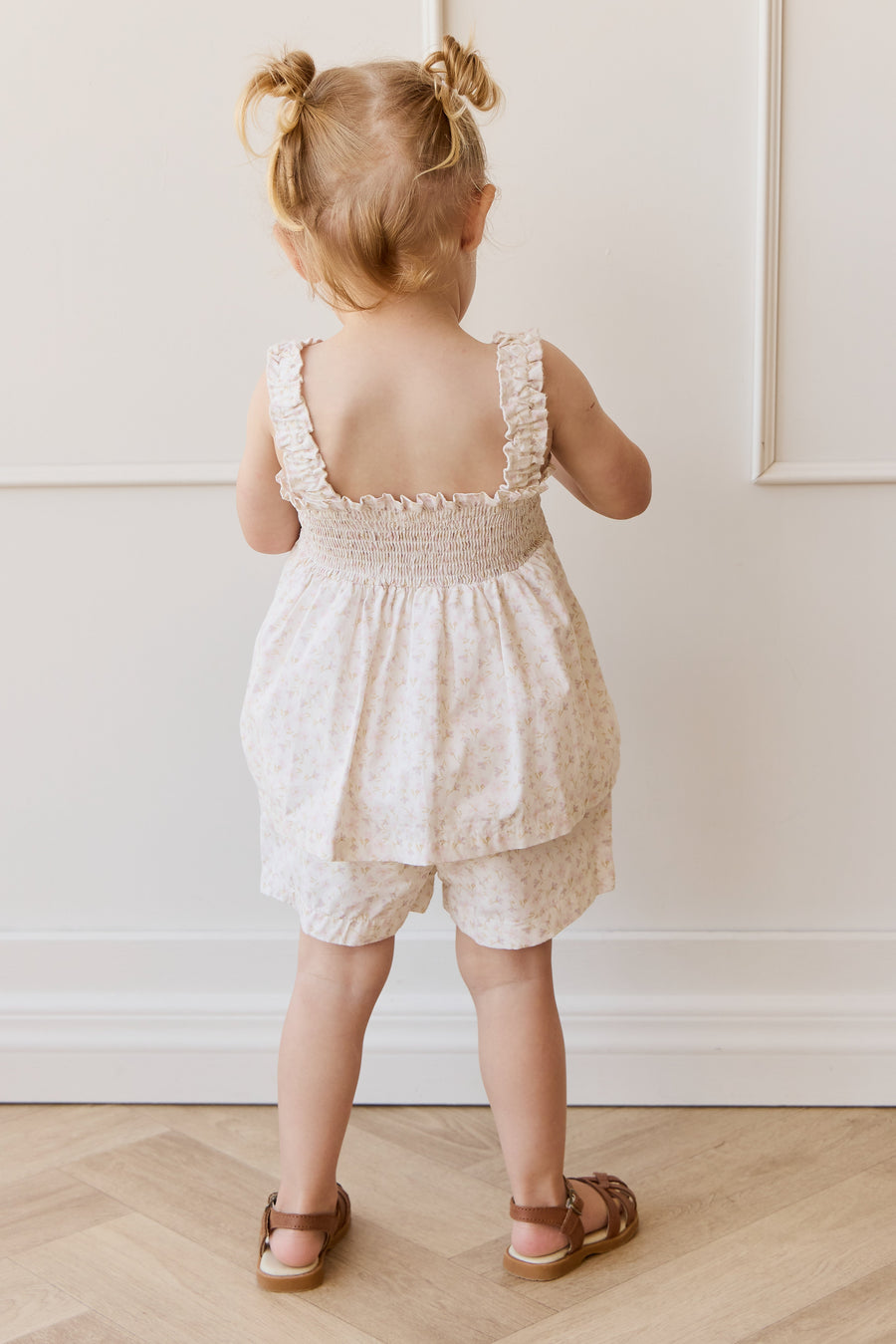 Organic Cotton Emelia Short - Aries Mauve Childrens Short from Jamie Kay Australia