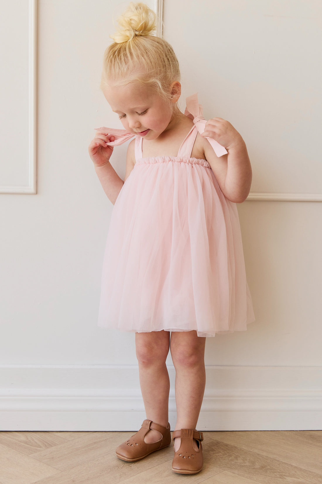 Mael Dress - Soft Misty Rose Childrens Dress from Jamie Kay Australia
