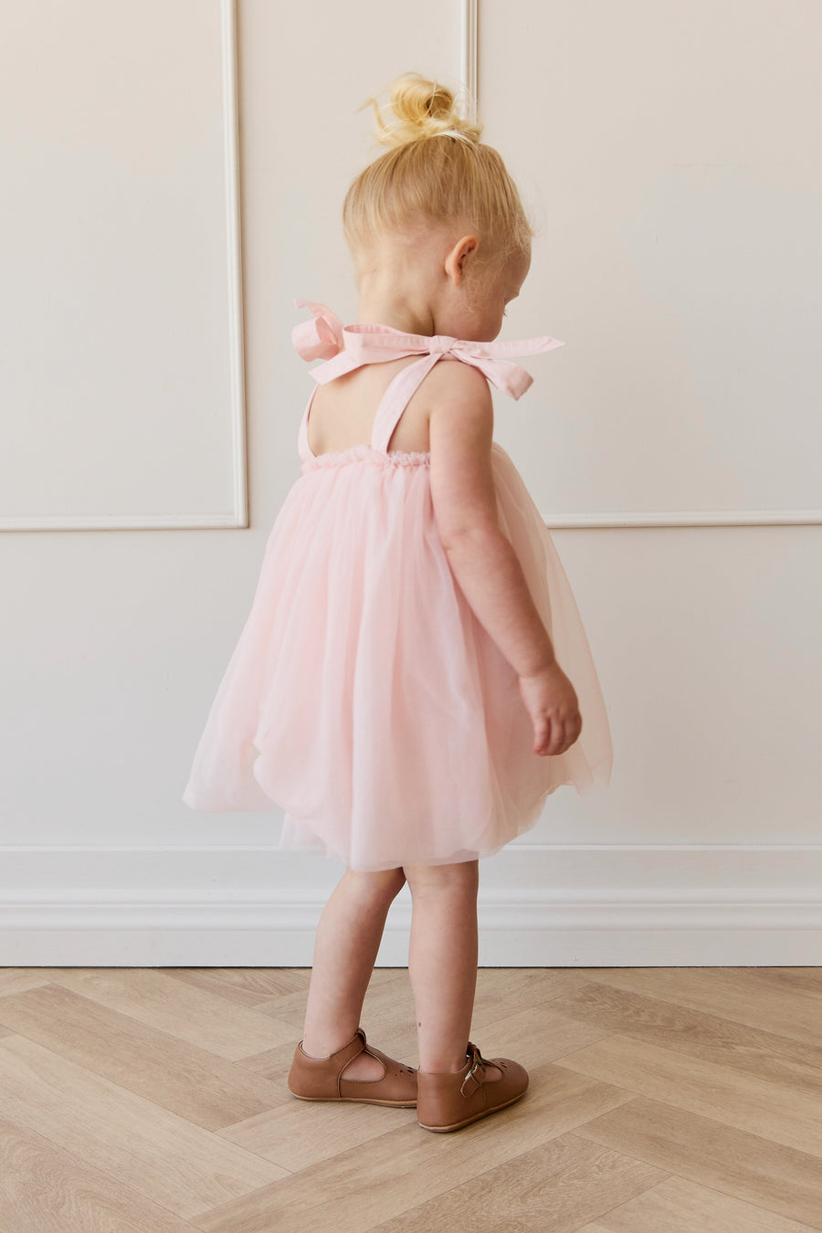 Mael Dress - Soft Misty Rose Childrens Dress from Jamie Kay Australia