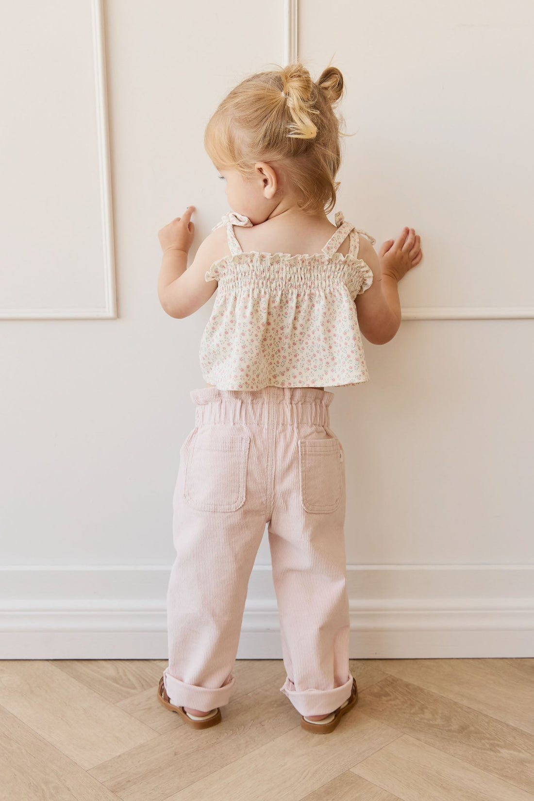 Briella Pant - Soft Misty Rose Childrens Pant from Jamie Kay Australia