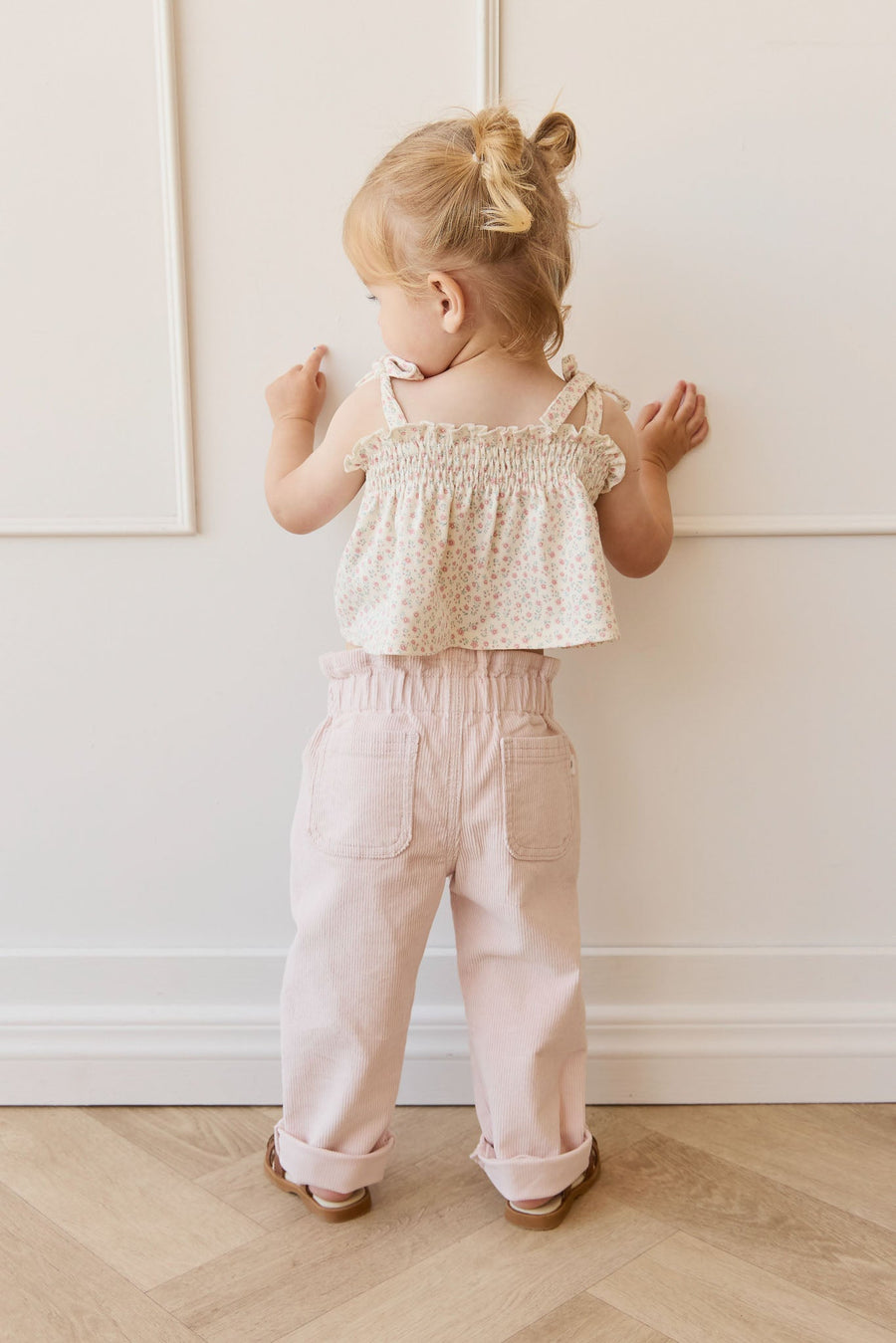 Briella Pant - Soft Misty Rose Childrens Pant from Jamie Kay Australia