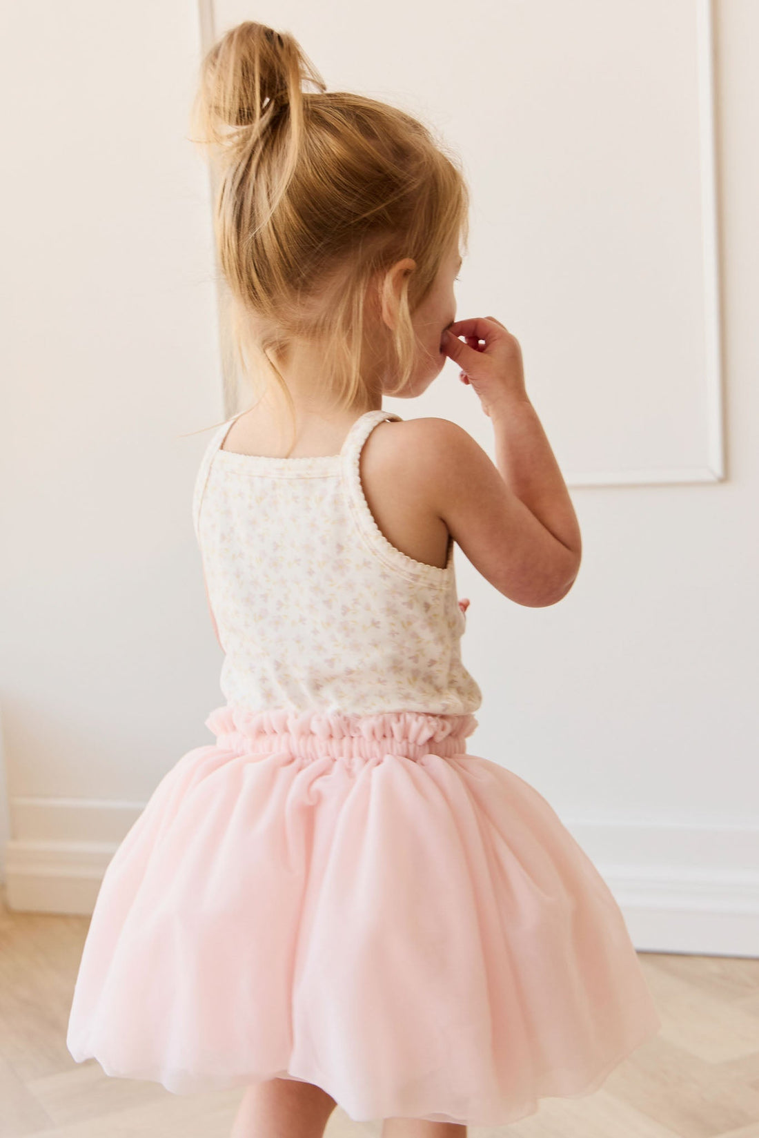 Organic Cotton Singlet - Aries Mauve Childrens Singlet from Jamie Kay Australia