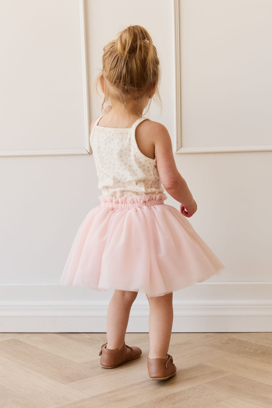 Lilah Skirt - Soft Misty Rose Childrens Skirt from Jamie Kay Australia