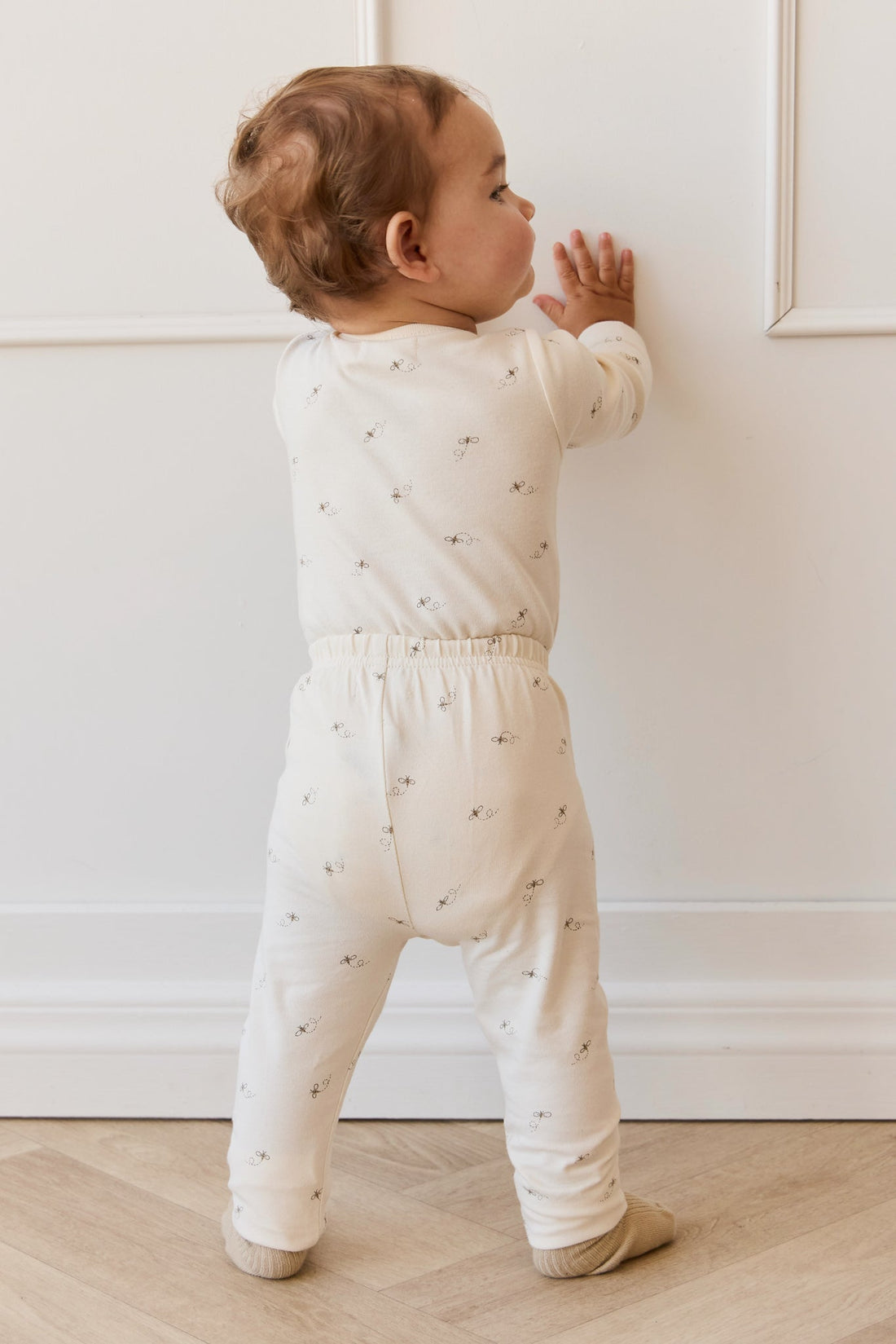 Organic Cotton Fernley Bodysuit - Bumblebees Childrens Bodysuit from Jamie Kay Australia