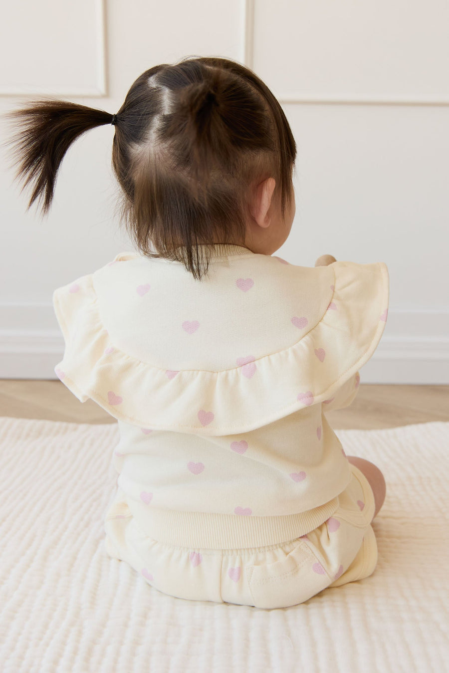 Organic Cotton Mckinley Sweatshirt - Mon Amour Lotus Childrens Top from Jamie Kay Australia