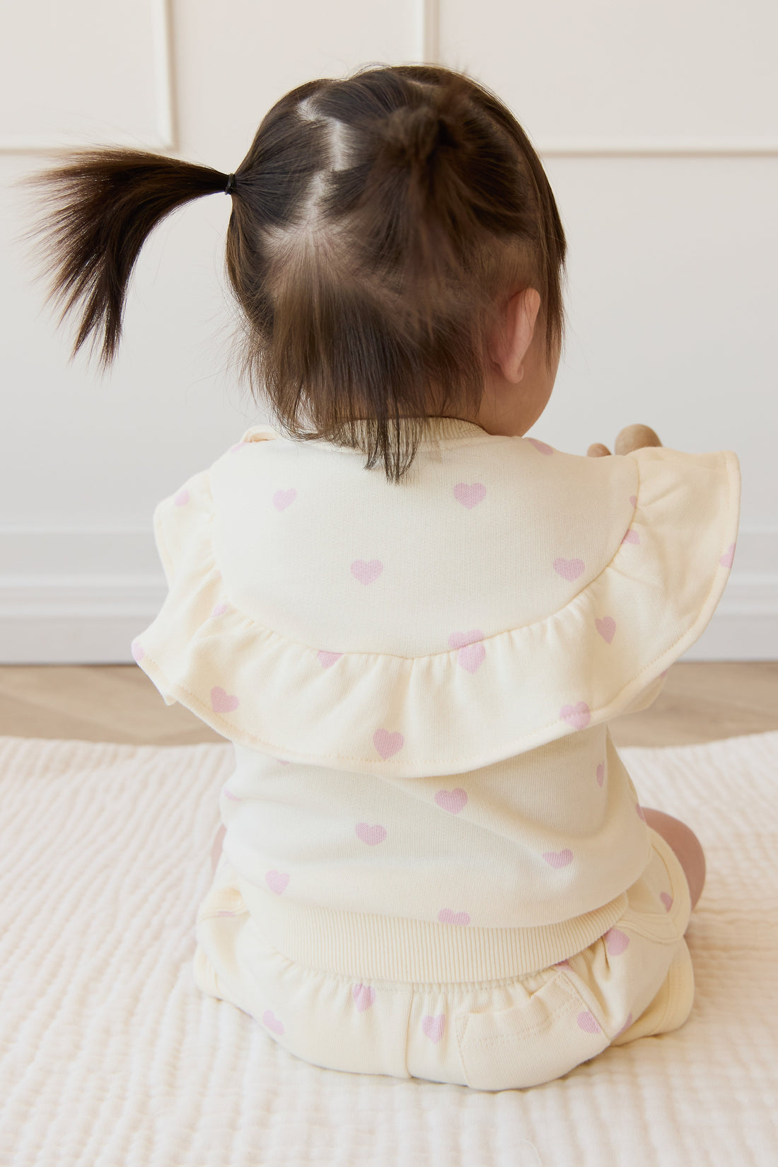 Organic Cotton Mckinley Sweatshirt - Mon Amour Lotus Childrens Top from Jamie Kay Australia