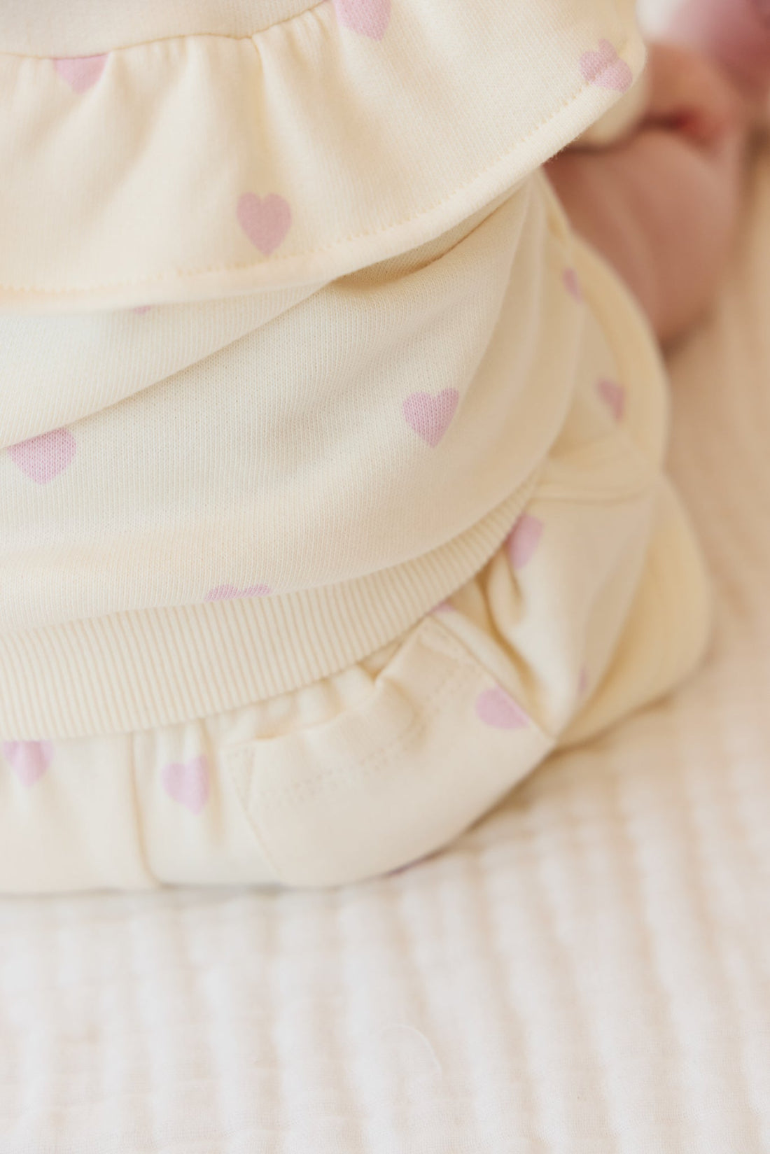 Organic Cotton Monroe Short - Mon Amour Lotus Childrens Short from Jamie Kay Australia