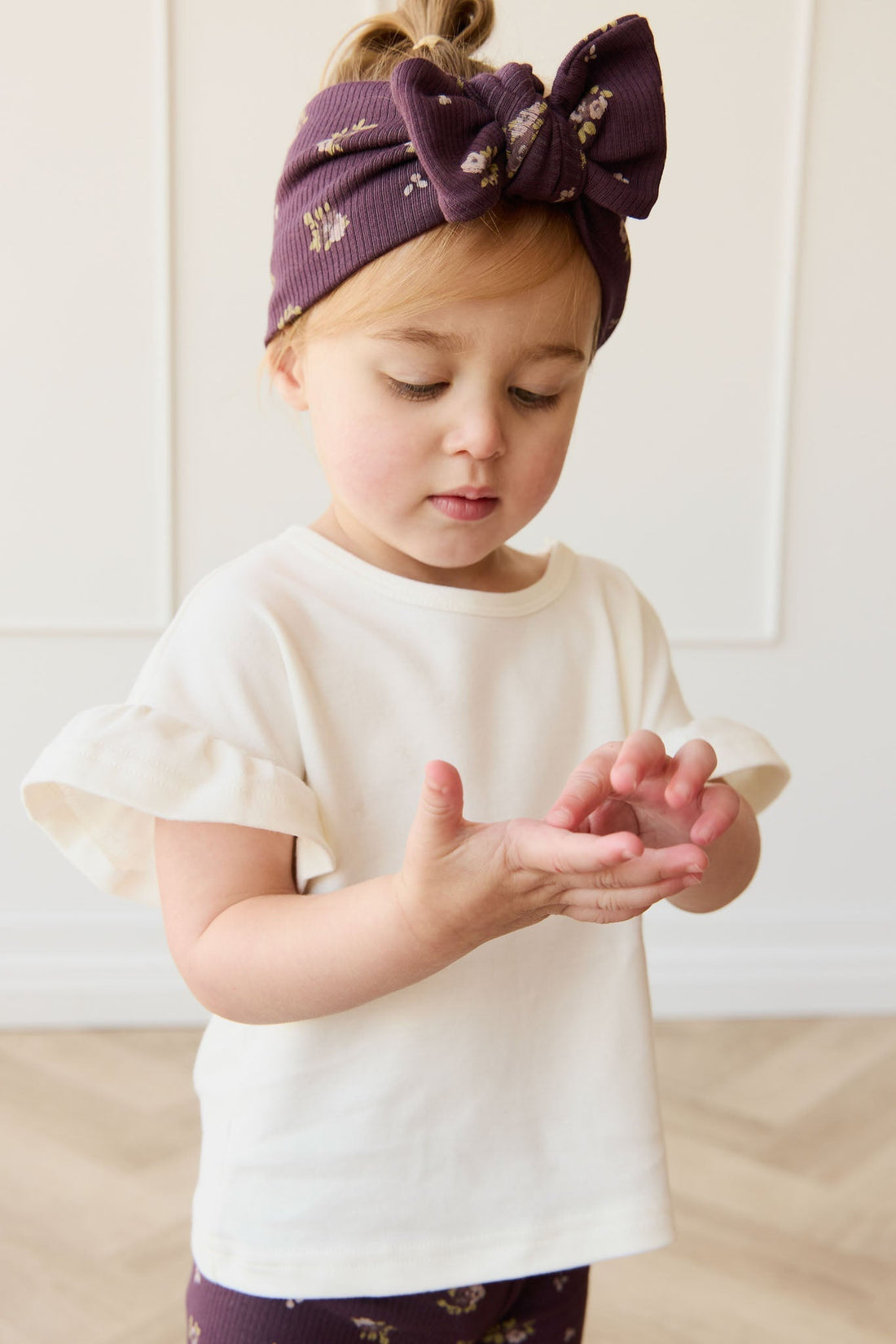 Pima Cotton Antoinette Top - Parchment Childrens Top from Jamie Kay Australia