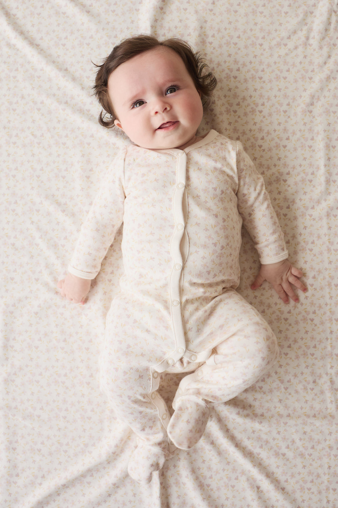 Organic Cotton Murphy Onepiece - Aries Mauve Childrens Onepiece from Jamie Kay Australia