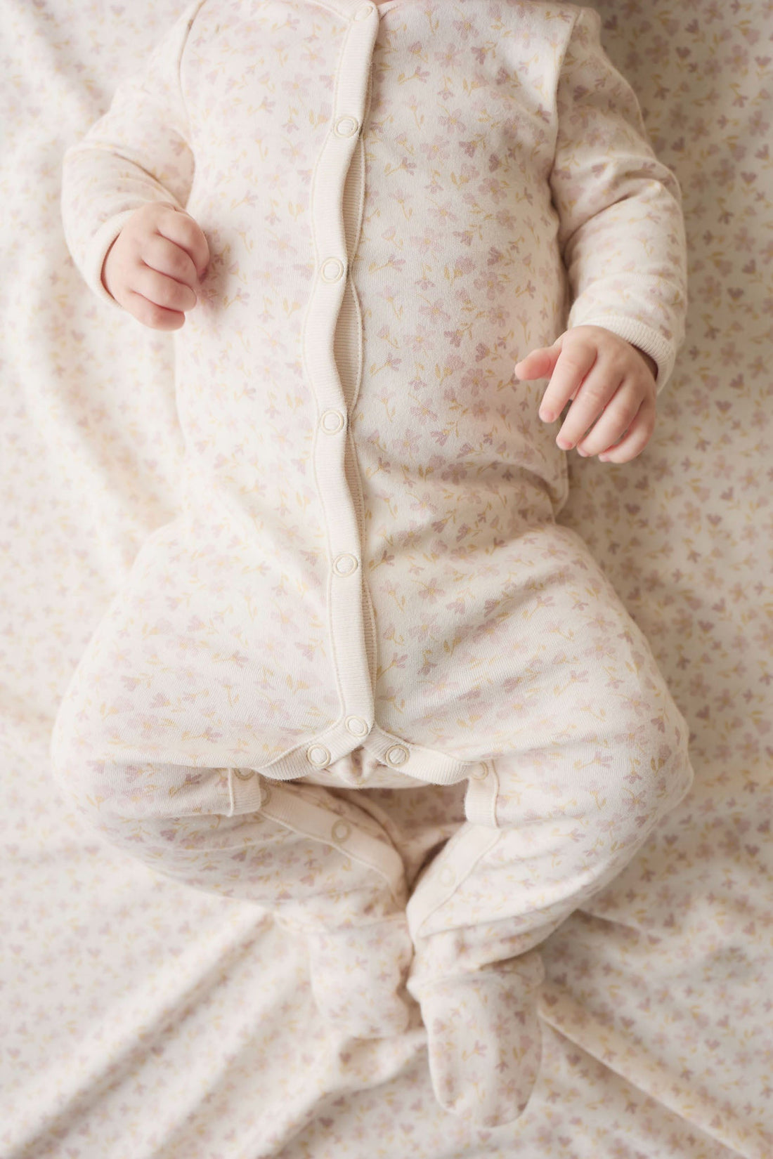 Organic Cotton Murphy Onepiece - Aries Mauve Childrens Onepiece from Jamie Kay Australia
