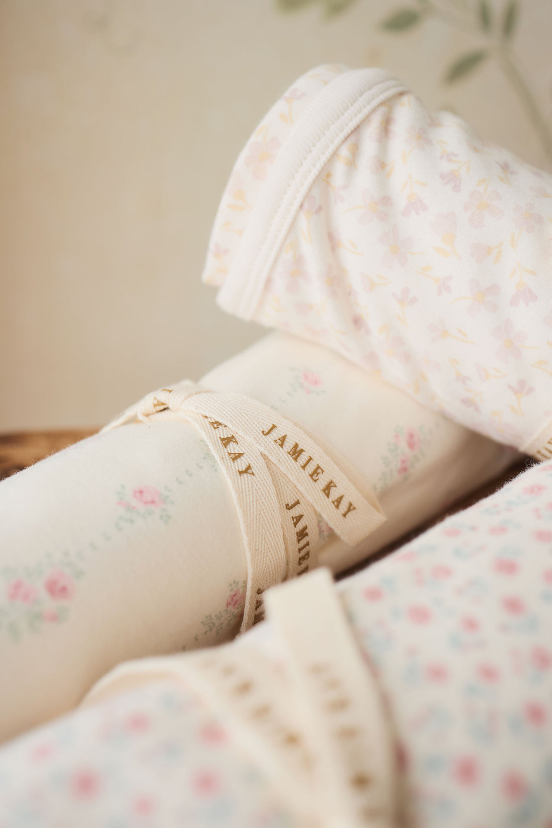 Organic Cotton Murphy Wrap - Rose Trail Childrens Pyjama from Jamie Kay Australia